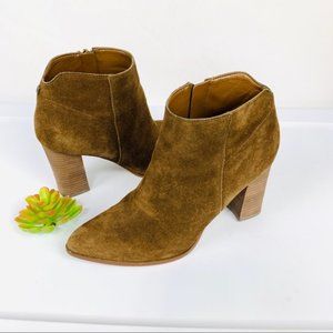 Ivanka Trump Carver Zip Up Ankle Booties size 9.5M